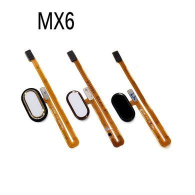 Шлейф для Meizu MX6 (M685) з кнопкою Home чорний 06334 фото