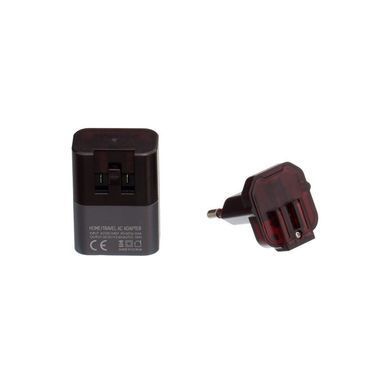 Мережевий зарядний пристрій LDNIO A2206 2USB 2.4A + кабель Type-C 17553 фото