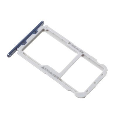 Держатель Sim-карты и карты памяти Huawei 8 Pro DUK-L09, Honor V9 синий 10978 фото
