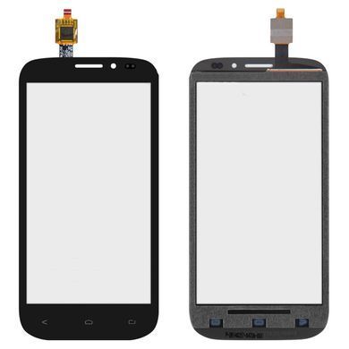 Сенсор (тачскрин) Fly IQ4404 Spark черный 00424 фото
