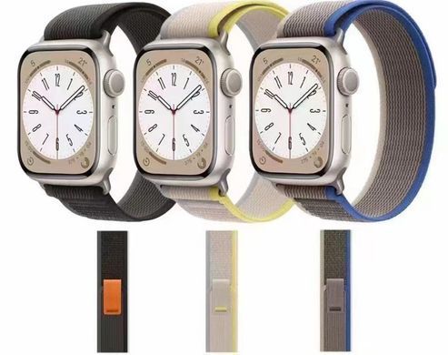 Ремешок для смарт-часов Apple Watch Trail Loop 42/44/45/49mm черный 28774 фото