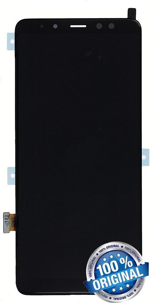 Дисплей для Samsung A730 Galaxy A8 Plus (2018) черный (GH97-21534A) Оригинал 12985 фото