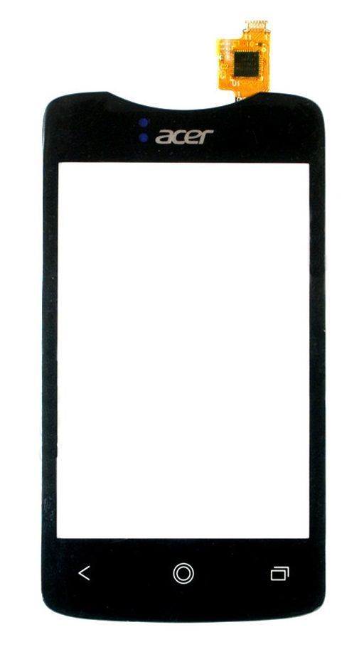 Сенсор (тачскрин) Acer Liquid Z3 Z130 черный 04046 фото
