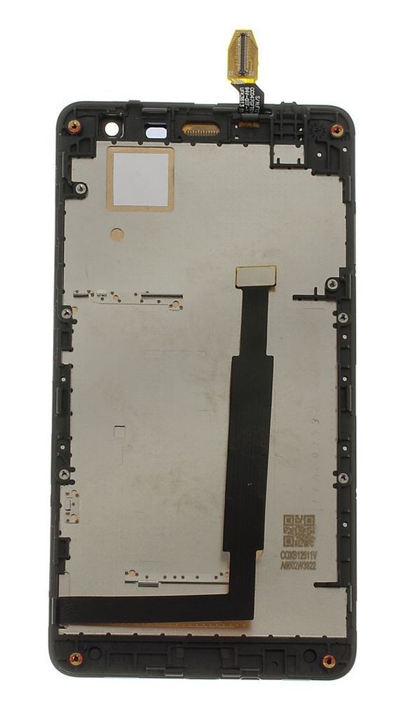 Дисплей для Nokia Lumia 625 с рамкой черный 01451 фото
