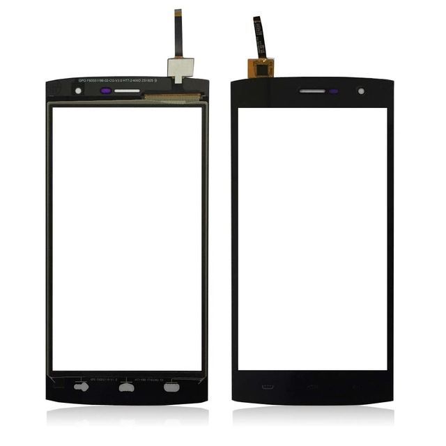 Сенсор (тачскрин) HomTom HT7, HT7 Pro, Ergo A550 Maxx черный 11015 фото