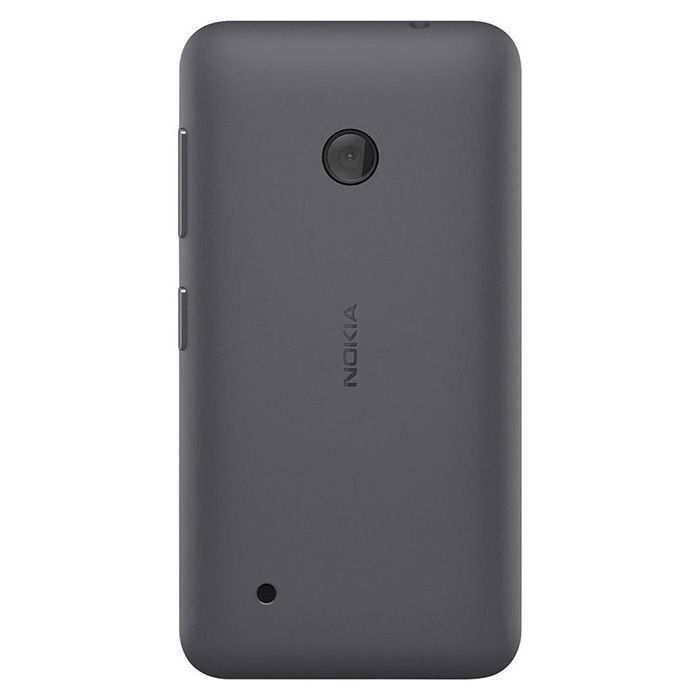 Задняя кришка для Microsoft (Nokia) Lumia 530 (RM-1017/RM-1019) серая Dark Grey 08650 фото