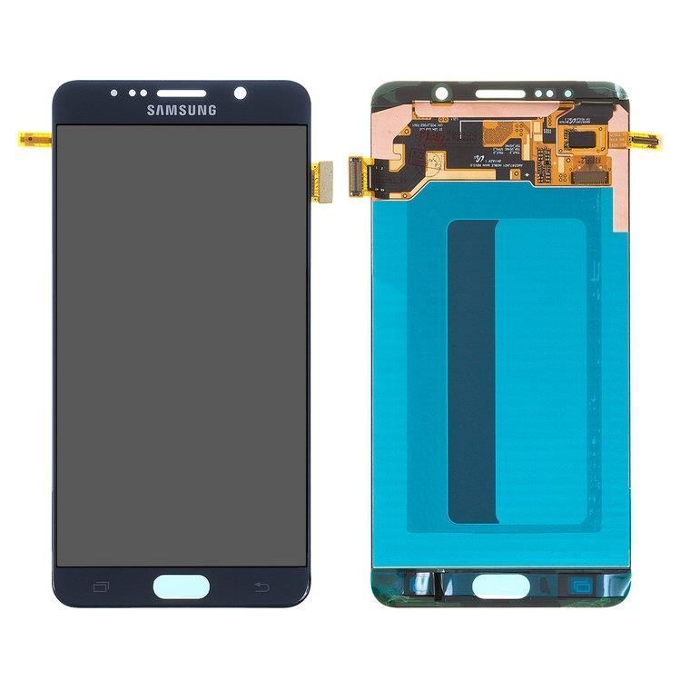 Дисплей для Samsung N920F Galaxy Note 5 синий Gold Platinum, OLED 15839 фото