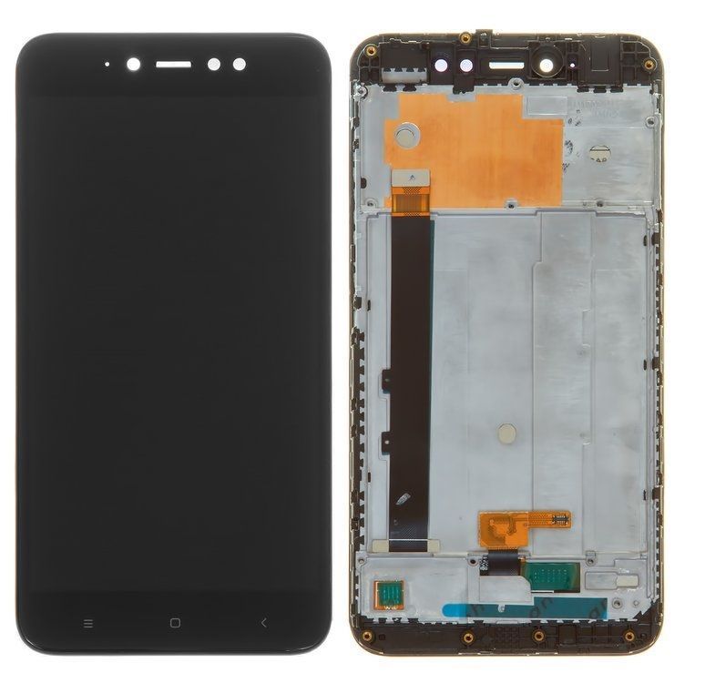 Дисплей для Xiaomi Redmi Note 5A Prime 3/32Gb, 4/64 Gb з рамкою чорний 23666 фото