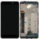 Дисплей для Xiaomi Redmi Note 4 Helio X20 MediaTek с рамкой черный 05928 фото