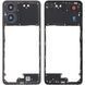 Рамка корпусу Motorola XT2421 Moto G04, XT2421-8 Moto G04s фіолетова, Concord Black зі склом камери 33601 фото
