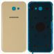 Задняя крышка для Samsung A720F Galaxy A7 (2017) золотистая 07122 фото