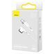 Кабель для ноутбука Apple Baseus Zinc Magnetic Lightning Laptop Type-C to L-shaped Port 60W 2m CATXC-W02 white 26827 фото 2