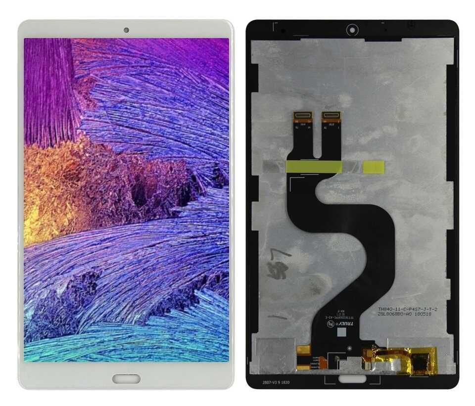 Дисплей для Huawei MediaPad M5 8.4 LTE SHT-AL09, Wi-Fi SHT-W09 белый 18693 фото