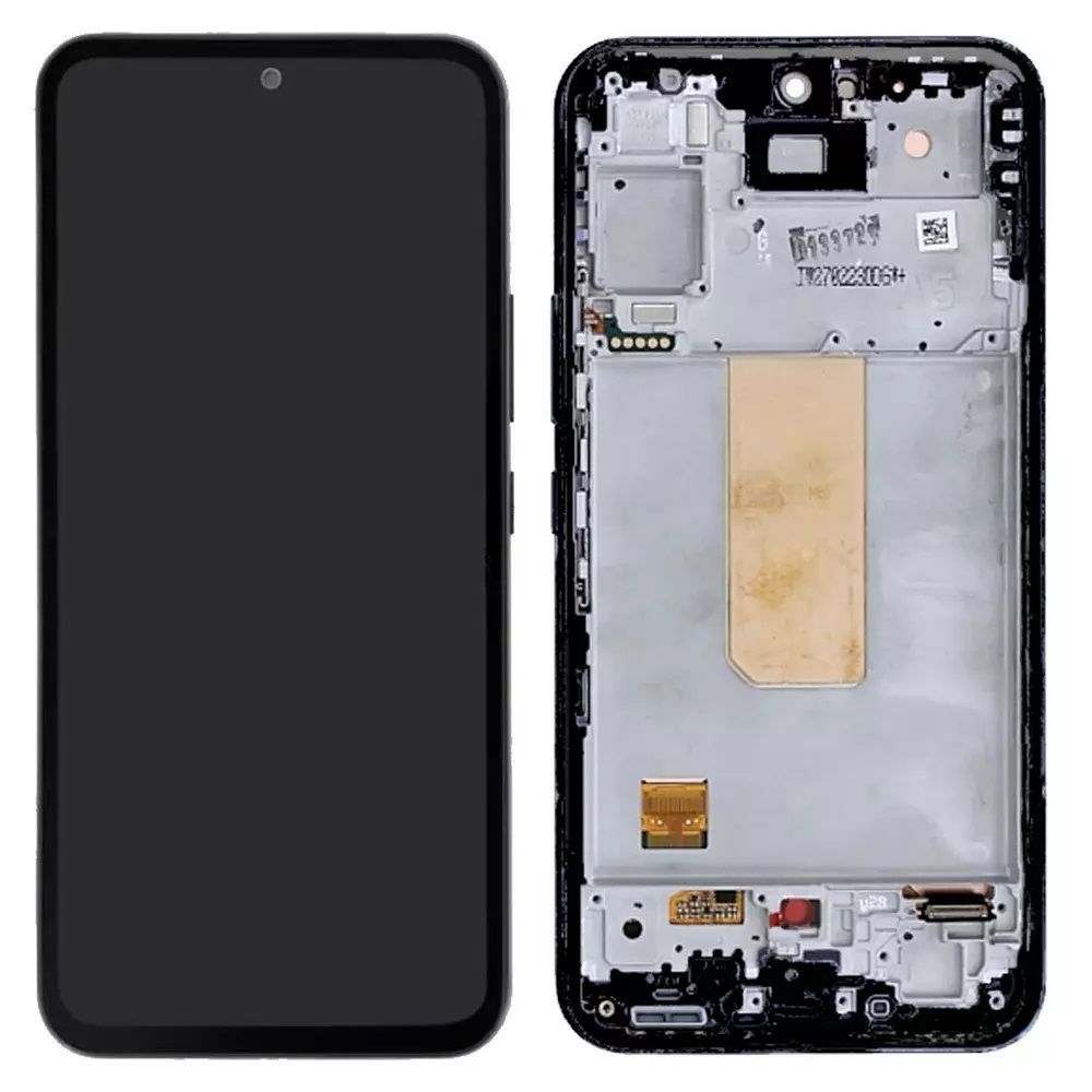 Дисплей для Samsung A546B Galaxy A54 5G с рамкой серый, Хайкопия OLED 29553 фото