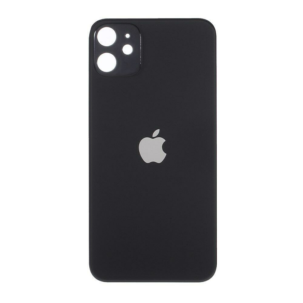 Задняя крышка для Apple iPhone 11, черная, Оригинал Китай, в комплекте стекло камеры 16165 фото