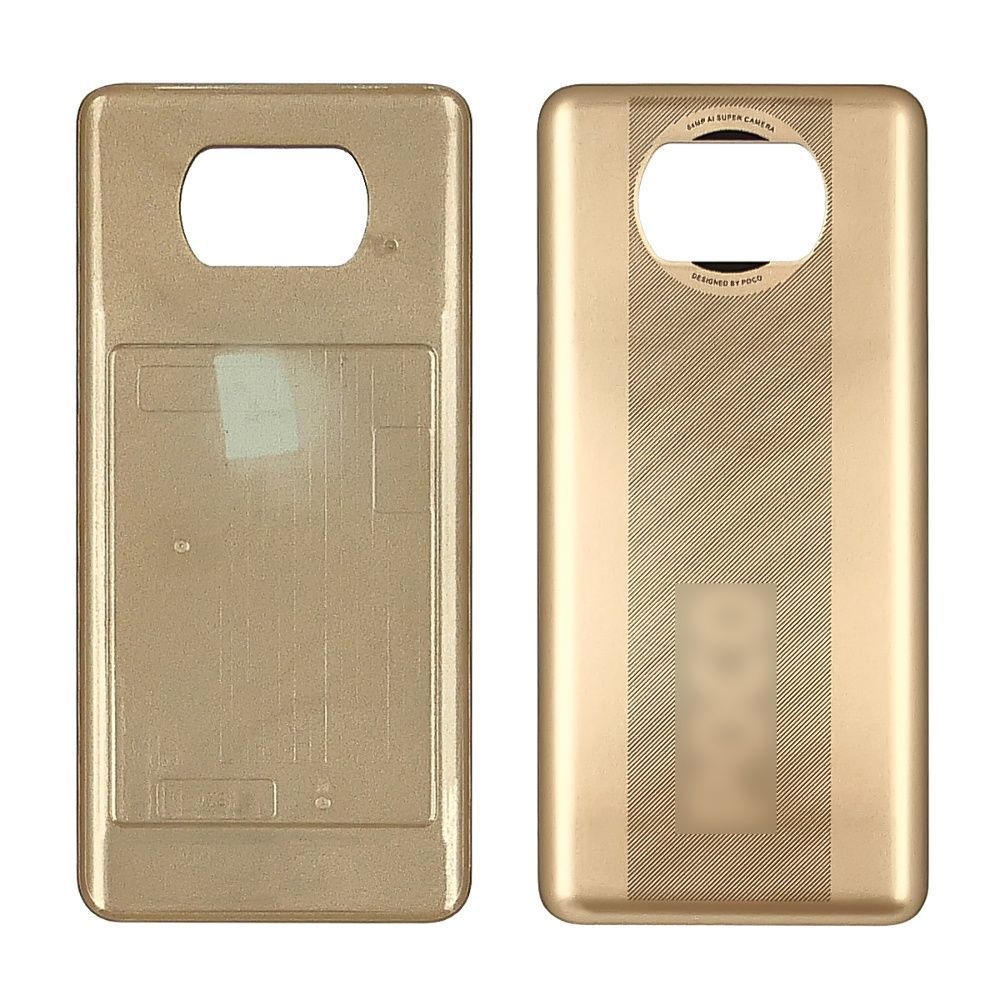 Задняя крышка для Xiaomi Poco X3 Pro 48MP бронзовая 12078 фото