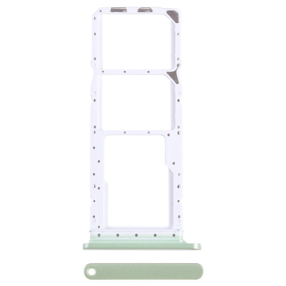 Держатель Sim-карты для и карты памяти Samsung A057 Galaxy A05s зеленый, Light Green, на две Sim-карты 33354 фото