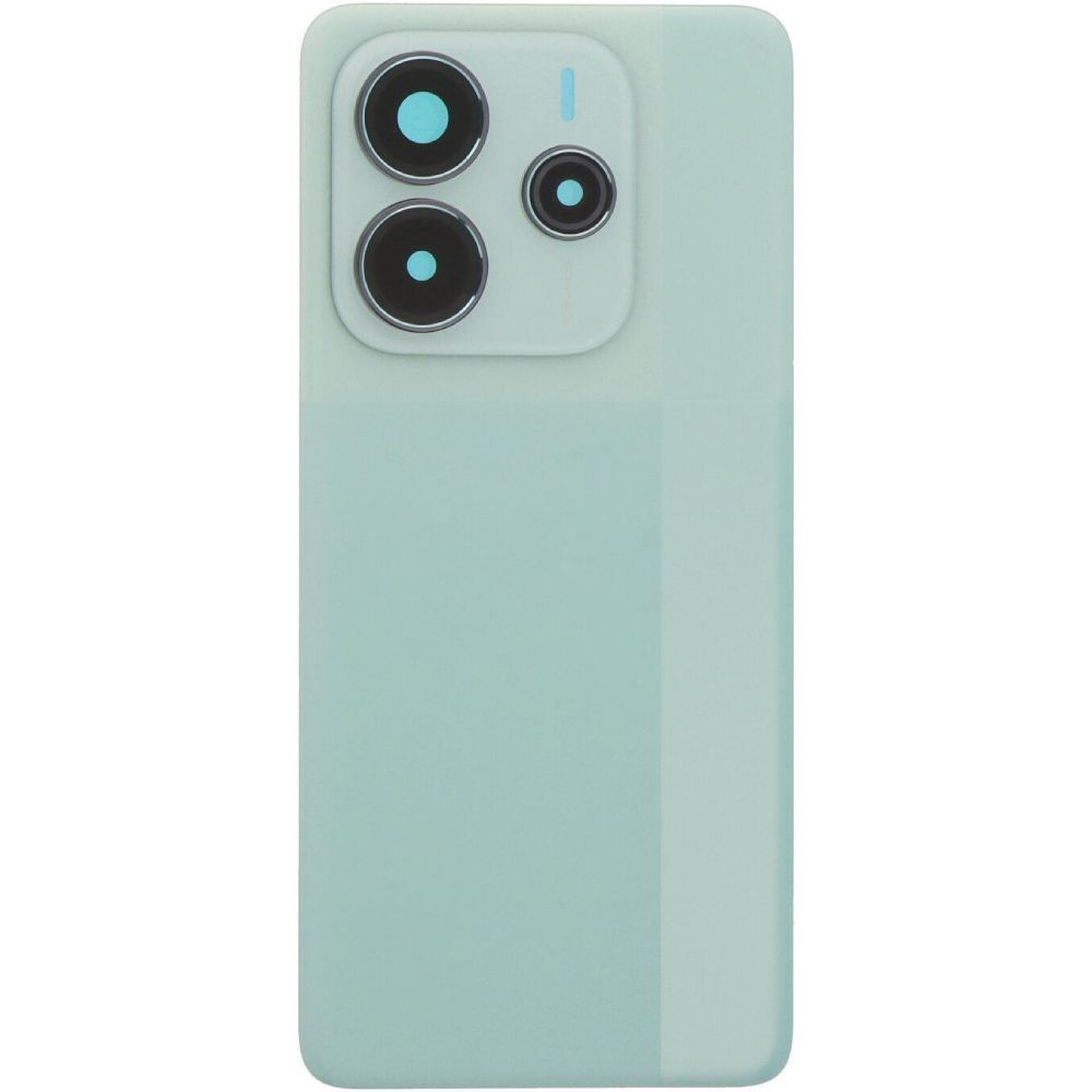 Задняя крышка для Xiaomi Redmi Note 14 5G 24094RAD4G зеленая, Coral Green со стеклом камеры 50MP Оригинал Китай 32803 фото