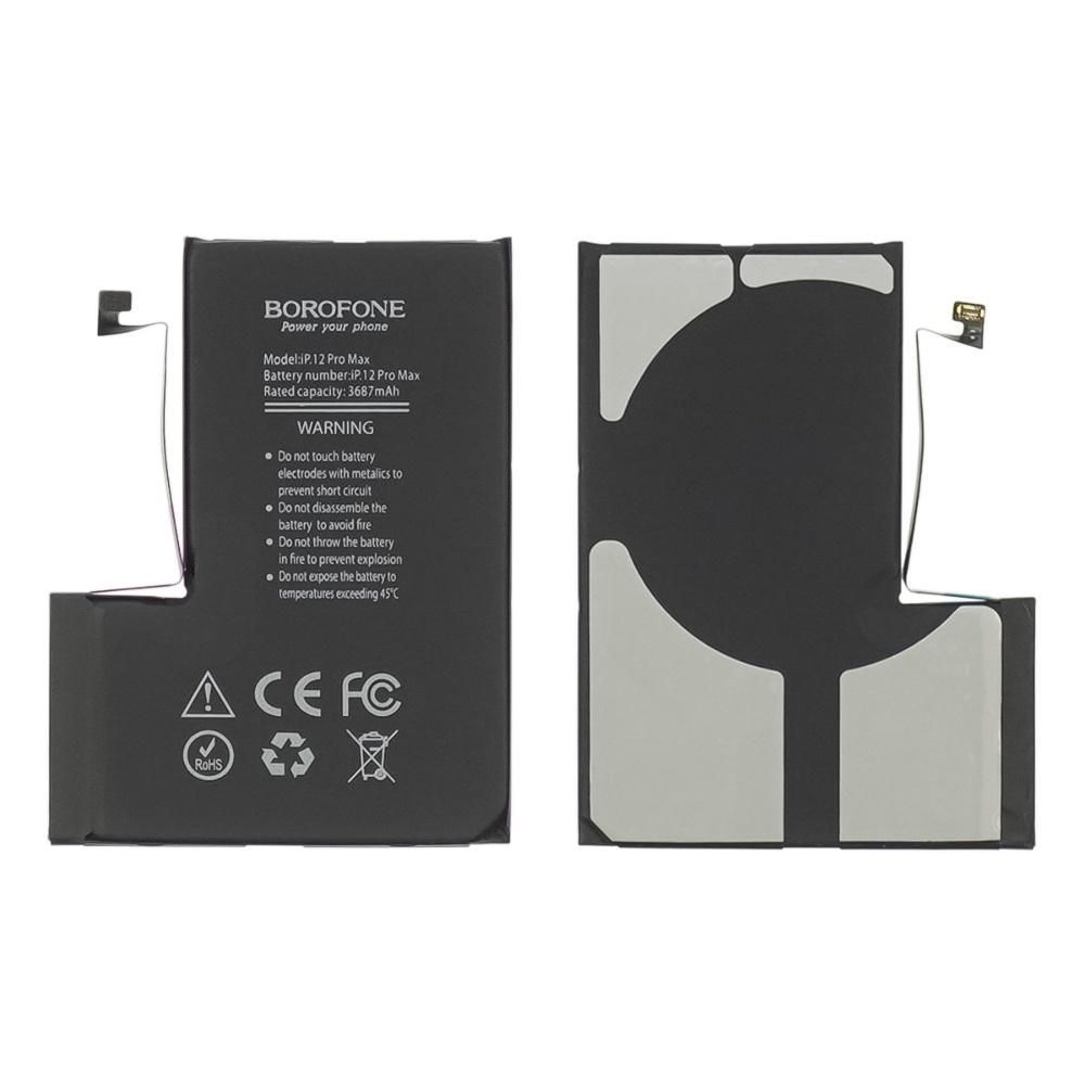 Акумулятор Borofone для Apple iPhone 12 Pro Max 3687 mAh Original IC 33051 фото