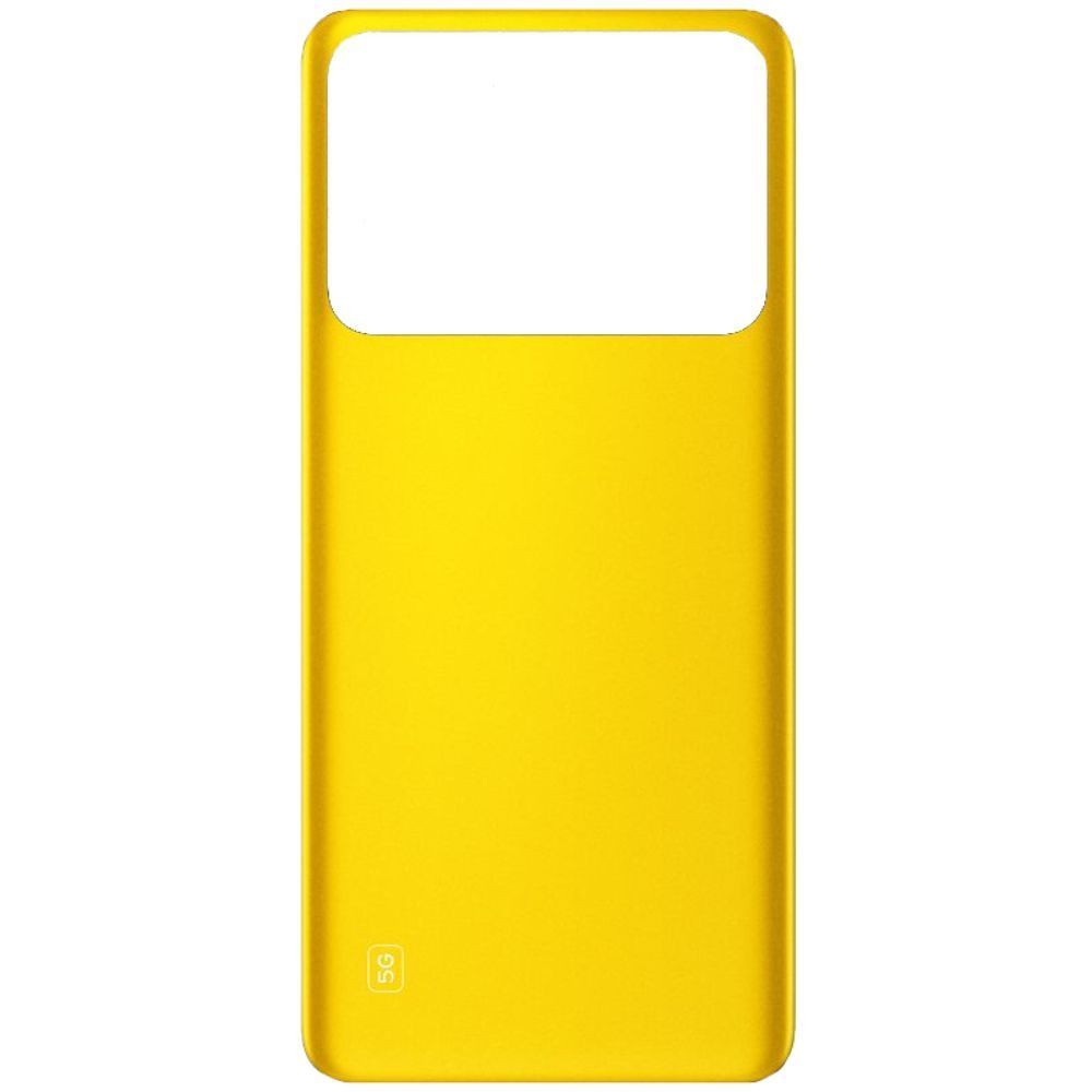 Задняя крышка для Xiaomi Poco M4 Pro 4G MZB0B5VIN, 2201117PI, 2201117PG желтая, Poco Yellow оригинал Китай 32294 фото