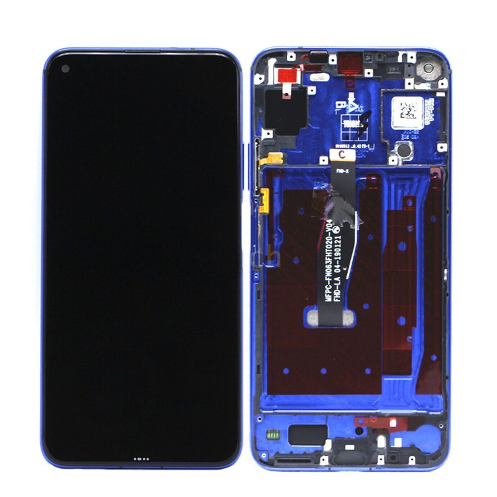 Дисплей для Honor 20 (YAL-L21), Huawei Nova 5T з рамкою синій Оригінал Китай 27274 фото