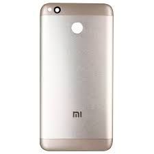 Задня кришка для Xiaomi Redmi 4X зі склом камери золотиста 05281 фото