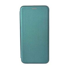 Чехол-книжка Premium Case под кожу Xiaomi Redmi Note 9T зеленый 23970 фото