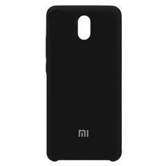 Чехол силиконовый Silicone Case для Xiaomi Redmi 8A Black 16508 фото