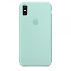 Чехол силиконовый Silicone Case для Apple iPhone XS Max Marine Green 13782 фото