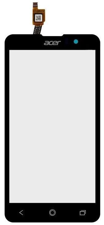 Сенсор (тачскрин) Acer Liquid Z520 Dual Sim черный 04047 фото