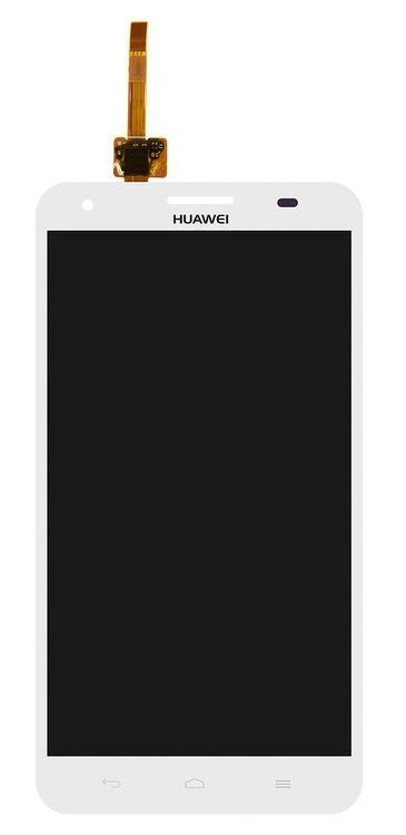 Дисплей для Honor 3X G750-U10 белый 01142 фото