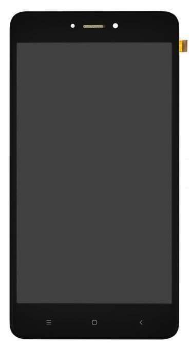 Дисплей для Xiaomi Redmi Note 4 Snapdragon с рамкой черный 17311 фото