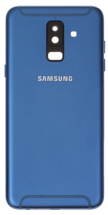 Задня кришка для Samsung A605F Dual Galaxy A6 Plus (2018) синя Оригінал Китай, зі склом камери 12900 фото