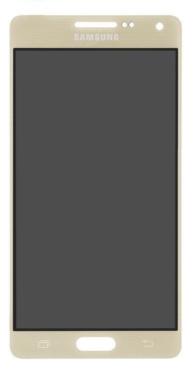 Дисплей для Samsung A500F, A500FU, A500H Galaxy A5 золотой TFT копия с регулировкой яркости 12637 фото