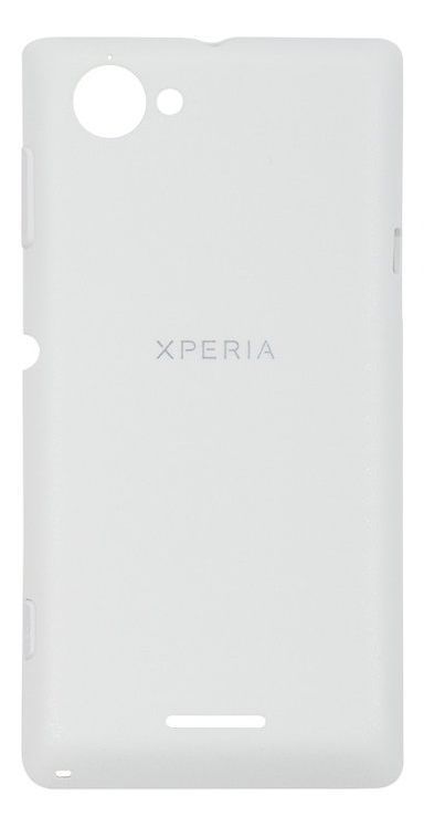 Задняя крышка для Sony C2104, C2105 Xperia L белая 05722 фото