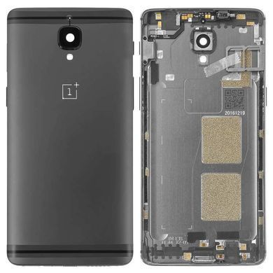 Задня кришка для OnePlus 3 (A3003), 3T A3010 чорна 12818 фото