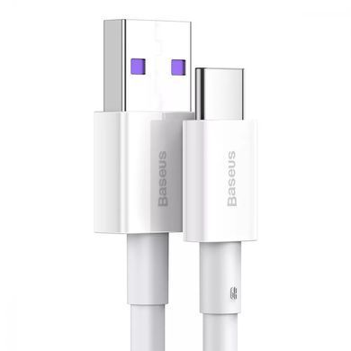 Кабель Baseus Superior Series Fast Charging Type-C PD 66W (2m) (CATYS-A02) белый 24191 фото