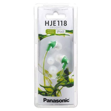 Наушники Panasonic (RP-HJE118GU-G) Green 12927 фото