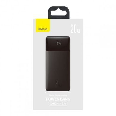 Внешний аккумулятор (Повербанк) Powerbank Baseus Bipow Digital Display 30000mAh 20W ( PPDML-N01 ) черный 26330 фото