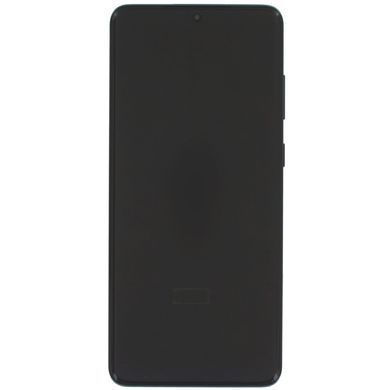 Дисплей для Samsung G985 Galaxy S20+, G986 з рамкою чорний Cloud Black, OLED Хайкопія 31645 фото