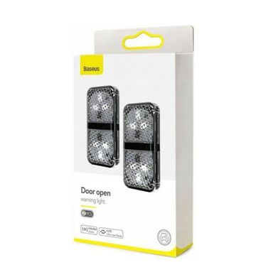 Светодиодный индикатор открывания дверей Baseus Door open warning light(2pcs/pack) (CRFZD-01) черный 27888 фото