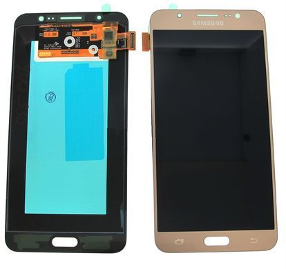 Дисплей для Samsung J710F Galaxy J7, J710FN, J710H, J710M золотистий (GH97-18855A) Оригінал 02484 фото