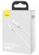 Кабель Baseus Superior Series Fast Charging Type-C PD 66W (2m) (CATYS-A02) белый 24191 фото 1