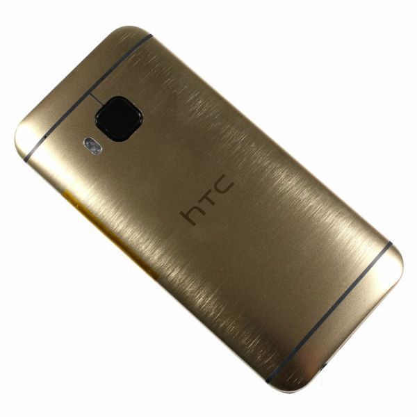 Задняя крышка для HTC One M9 золотистая, Оригинал Китай + стекло камеры 24223 фото