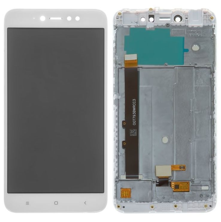 Дисплей для Xiaomi Redmi Note 5A Prime 3/32Gb, 4/64 Gb з рамкою білий 23667 фото