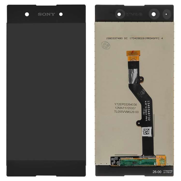 Дисплей Sony G3412 Xperia XA1 Plus Dual черный Оригинал Китай 10227 фото
