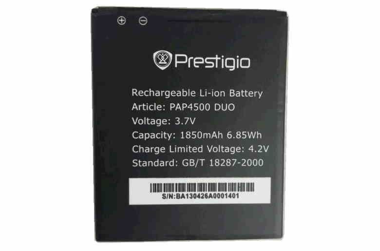 Аккумулятор Prestigio PAP4500, 1850mAh 04916 фото