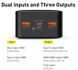 Внешний аккумулятор (Повербанк) Powerbank Baseus Bipow Digital Display 30000mAh 20W ( PPDML-N01 ) черный 26330 фото 3