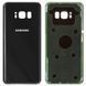 Задняя крышка для Samsung G950F Galaxy S8 (2017) черная Midnight Black 10480 фото