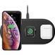 Беспроводное зарядное устройство Baseus Smart 3-in-1 Wireless Charger For Phone+Watch+Pods 18W MAX (WX3IN1-C01) Black 15235 фото 2